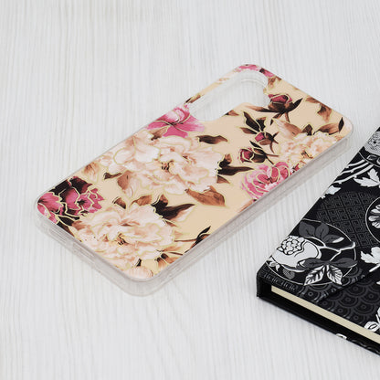 Husa pentru Samsung Galaxy S24+ S926, Techsuit, Marble, Bej