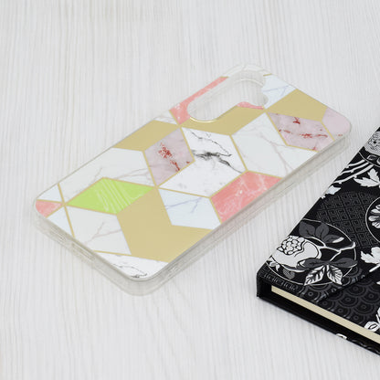 Husa pentru Samsung Galaxy S24+ S926, Techsuit, Marble, Mov