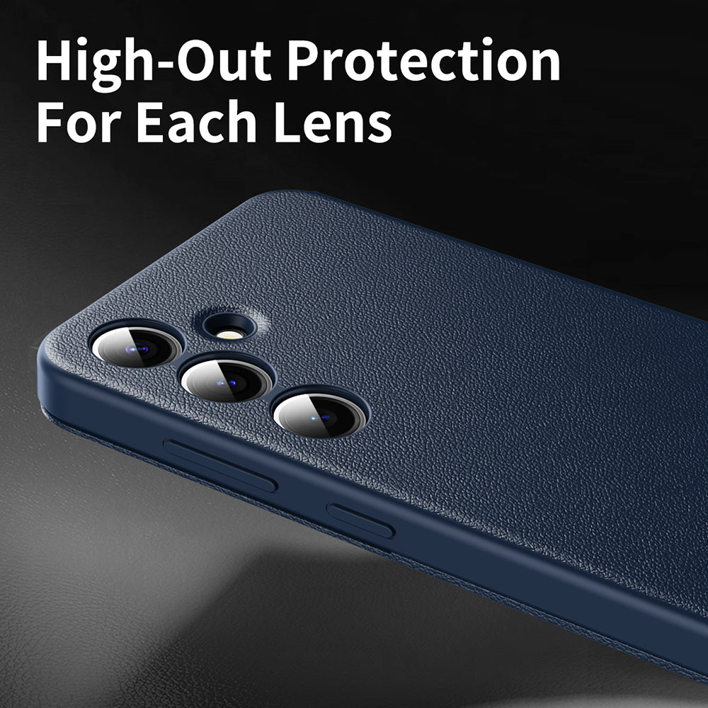 Husa pentru Samsung Galaxy S24+ S926, Techsuit, SmartView, Albastra