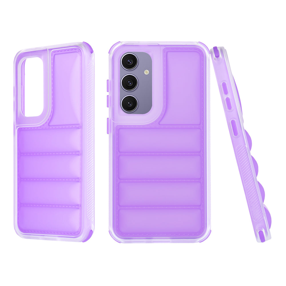 Husa pentru Samsung Galaxy S24+ S926, Techsuit, Wave Shield, Mov