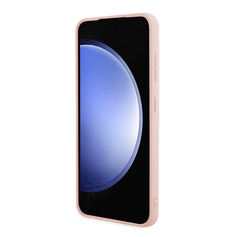 Husa pentru Samsung Galaxy S24 S921, Guess, Glitter Script, Roz