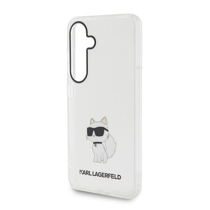 Husa pentru Samsung Galaxy S24 S921, Karl Lagerfeld, IML Luxury Choupette, Transparenta