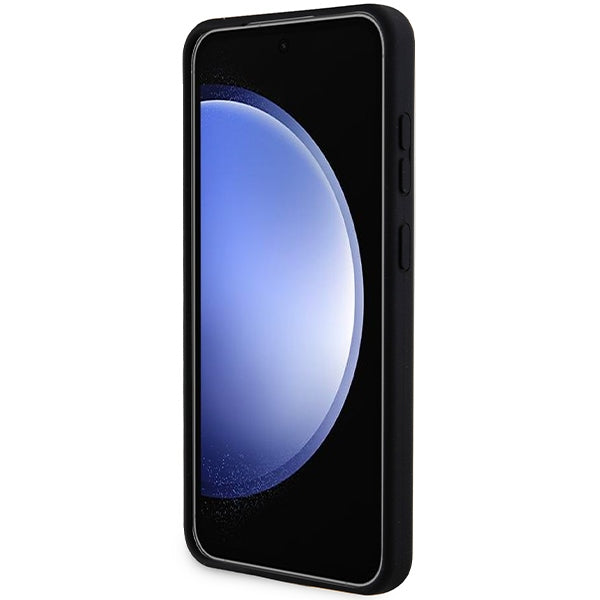 Husa pentru Samsung Galaxy S24 S921, Karl Lagerfeld, Silicone Ikonik NFT, Neagra