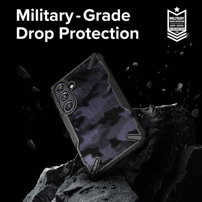 Husa pentru Samsung Galaxy S24 S921, Ringke, Fusion X, Neagra