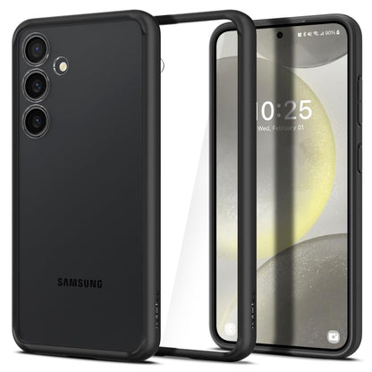 Husa pentru Samsung Galaxy S24 S921, Spigen, Ultra Hybrid, Neagra Mata ACS07352