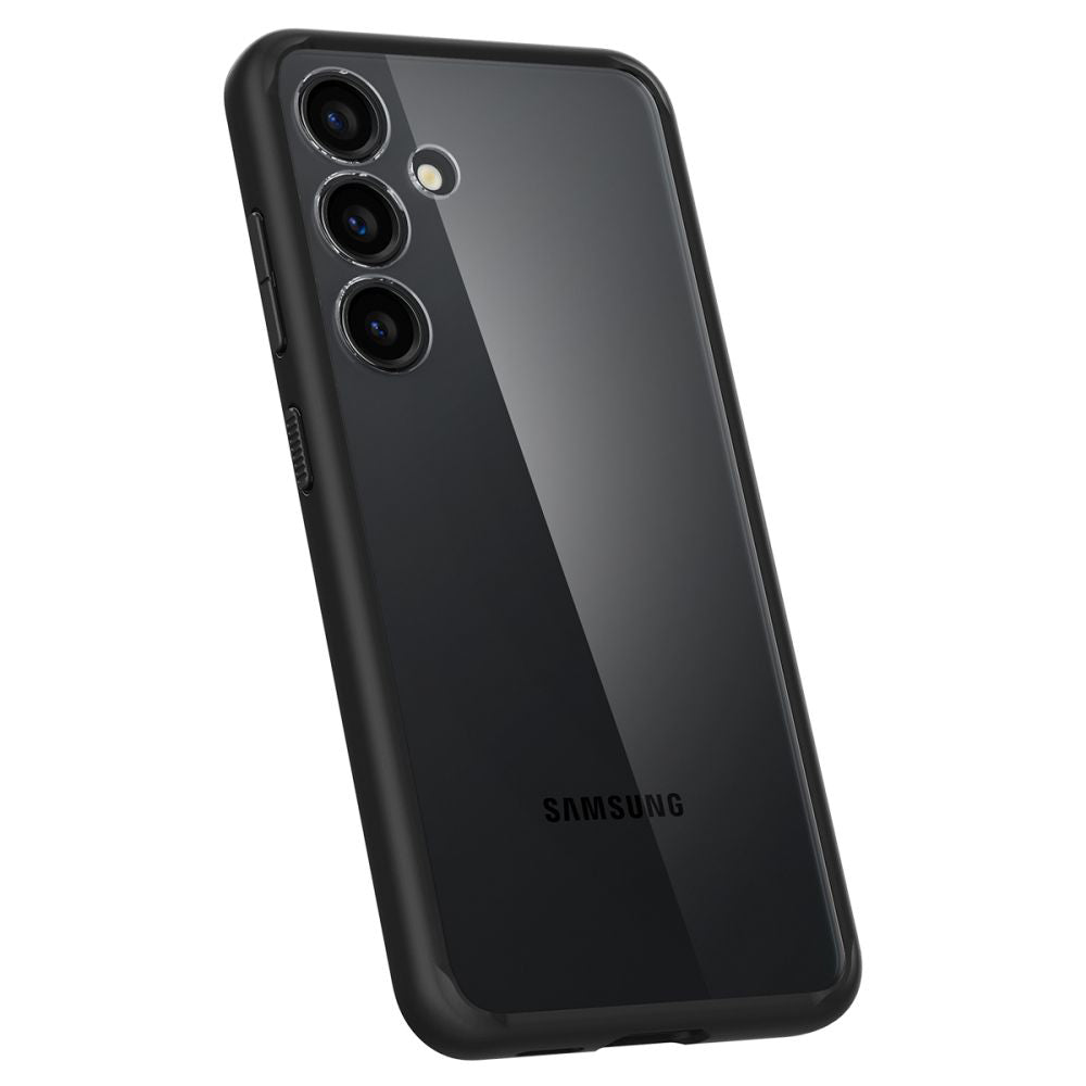 Husa pentru Samsung Galaxy S24 S921, Spigen, Ultra Hybrid, Neagra Mata ACS07352