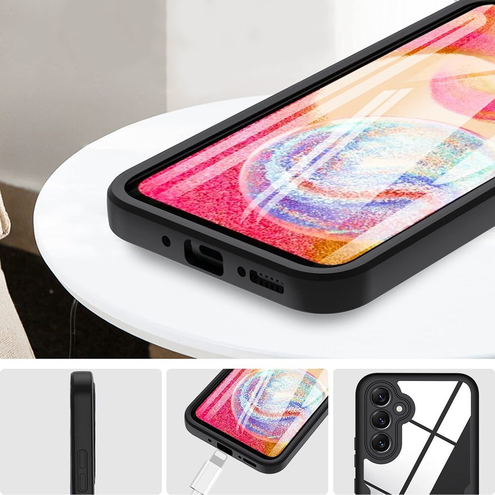 Husa pentru Samsung Galaxy S24 S921, Techsuit, ColorVerse 360, Neagra