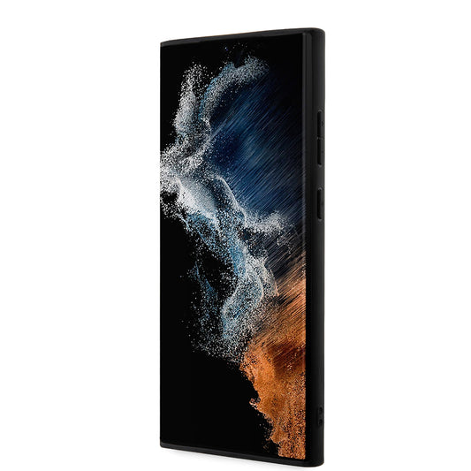 Husa pentru Samsung Galaxy S24 Ultra S928, Guess, 4G Stripe, Neagra