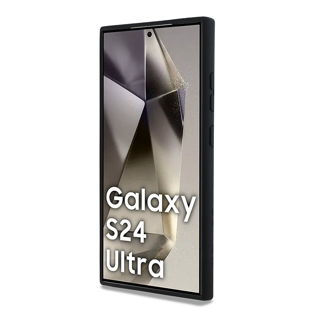 Husa pentru Samsung Galaxy S24 Ultra S928, Karl Lagerfeld, Silicone Karl & Choupette, Neagra