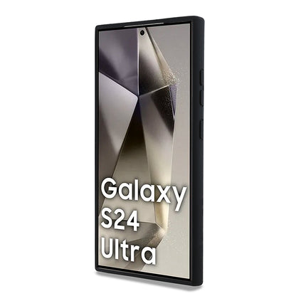 Husa pentru Samsung Galaxy S24 Ultra S928, Karl Lagerfeld, Silicone Karl & Choupette, Neagra