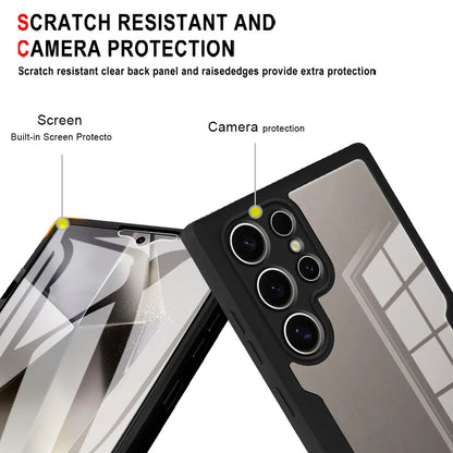 Husa pentru Samsung Galaxy S24 Ultra S928, Techsuit, ColorVerse 360, Neagra