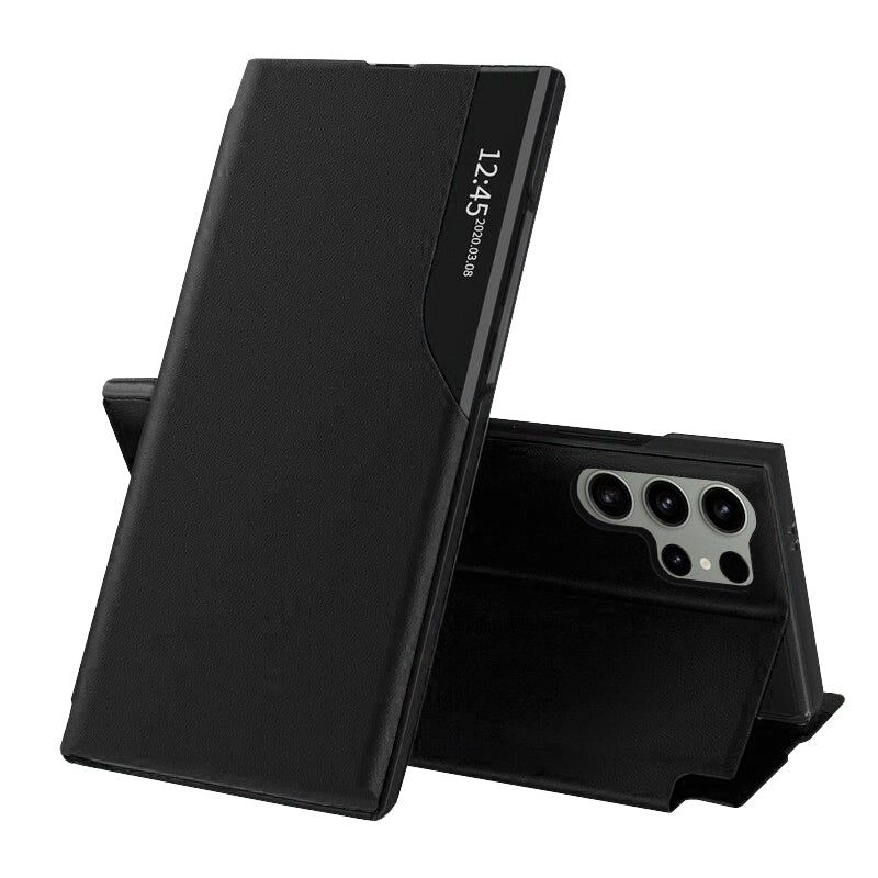Husa pentru Samsung Galaxy S24 Ultra S928, Techsuit, eFold, Neagra
