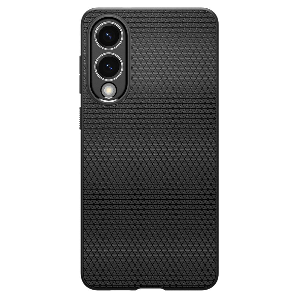 Husa pentru Samsung Galaxy S25 Edge S937, Spigen, Liquid Air, Neagra Mata ACS09420