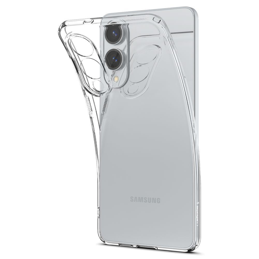Husa pentru Samsung Galaxy S25 Edge S937, Spigen, Liquid Crystal, Transparenta
