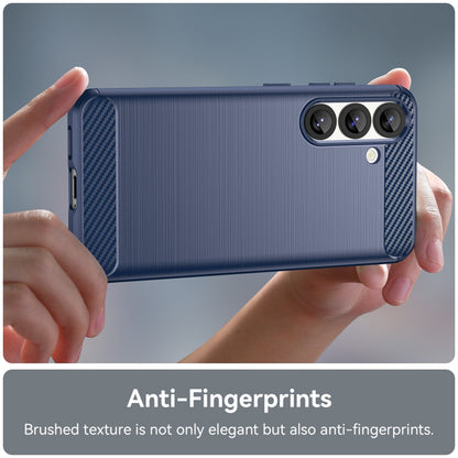 Husa pentru Samsung Galaxy S25 Edge S937, Techsuit, Carbon, Albastra