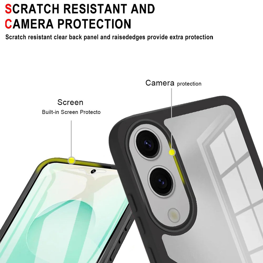 Husa pentru Samsung Galaxy S25 Edge S937, Techsuit, ColorVerse 360, Neagra