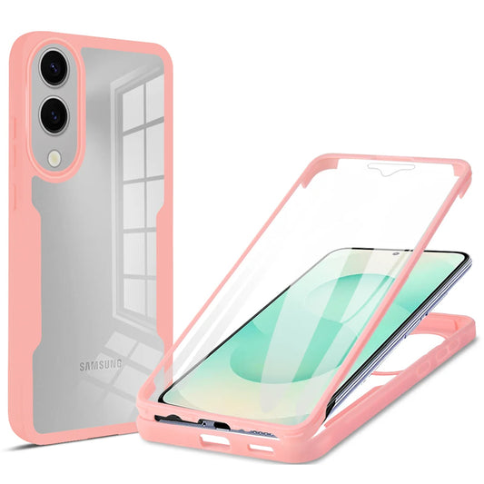 Husa pentru Samsung Galaxy S25 Edge S937, Techsuit, ColorVerse 360, Roz