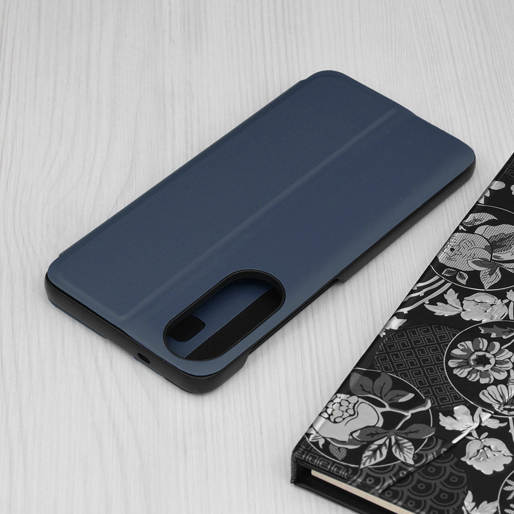 Husa pentru Samsung Galaxy S25 Edge S937, Techsuit, eFold, Albastra Inchis