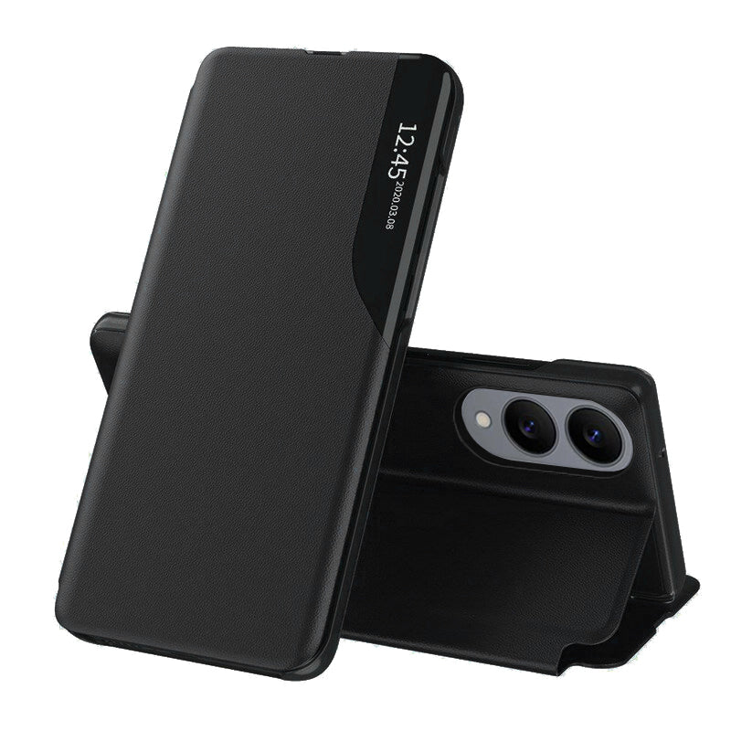 Husa pentru Samsung Galaxy S25 Edge S937, Techsuit, eFold, Neagra