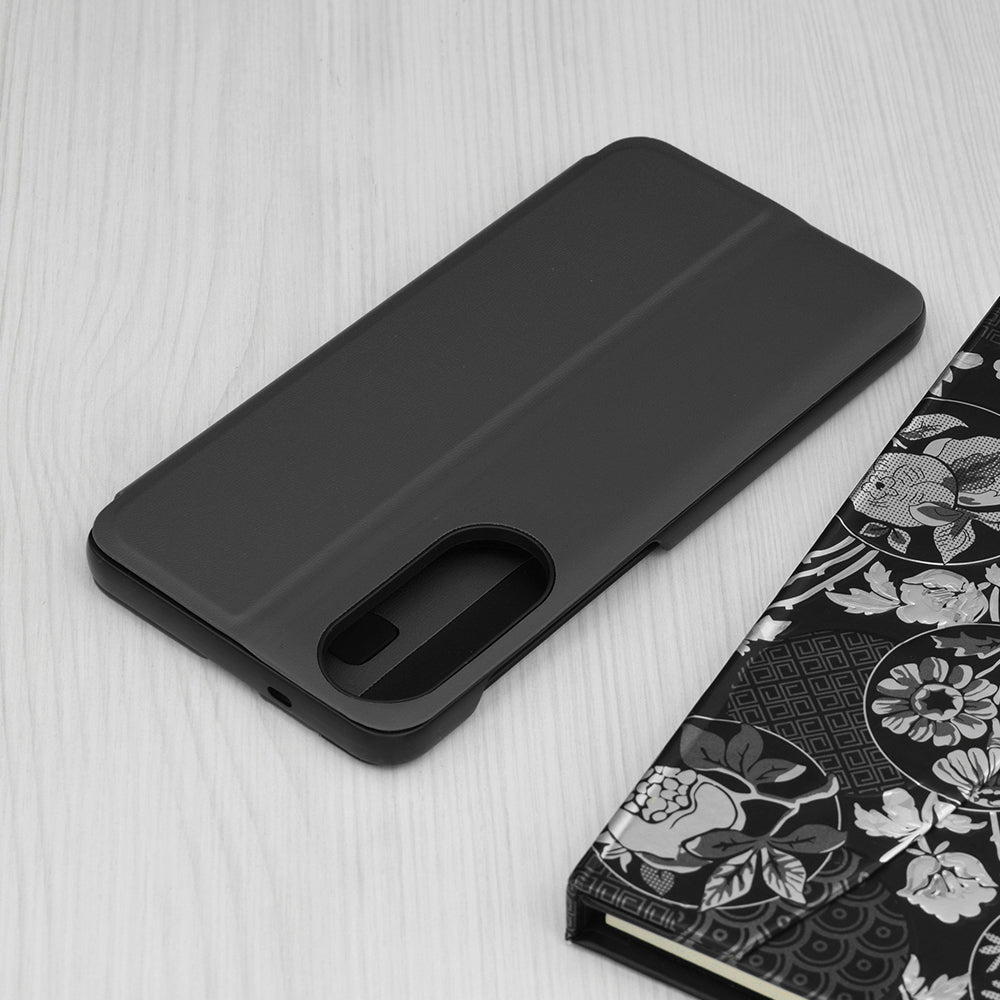 Husa pentru Samsung Galaxy S25 Edge S937, Techsuit, eFold, Neagra