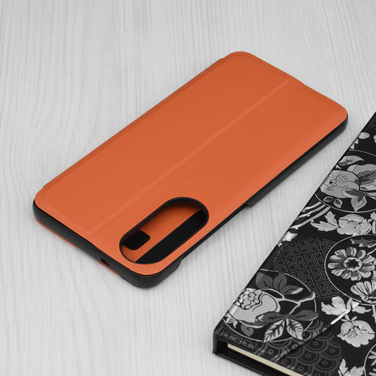 Husa pentru Samsung Galaxy S25 Edge S937, Techsuit, eFold, Portocalie
