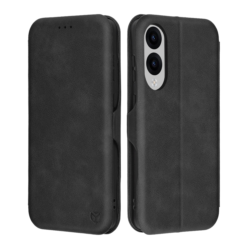 Husa pentru Samsung Galaxy S25 Edge S937, Techsuit, Safe Wallet Plus, Neagra