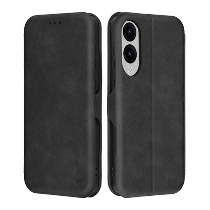 Husa pentru Samsung Galaxy S25 Edge S937, Techsuit, Safe Wallet Plus, Neagra