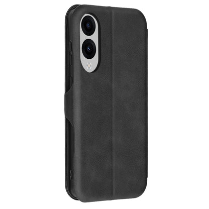 Husa pentru Samsung Galaxy S25 Edge S937, Techsuit, Safe Wallet Plus, Neagra