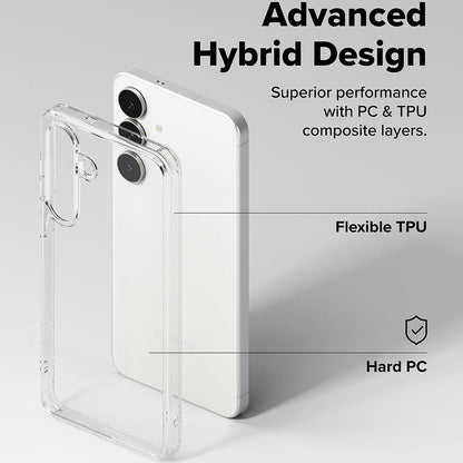 Husa pentru Samsung Galaxy S25 FE, Ringke, Fusion, Transparenta