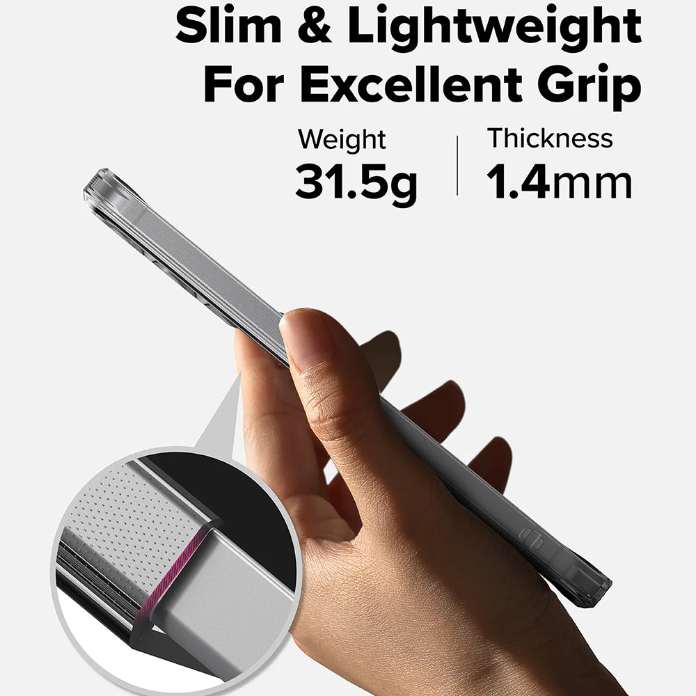 Husa pentru Samsung Galaxy S25 FE, Ringke, Fusion, Transparenta Mata