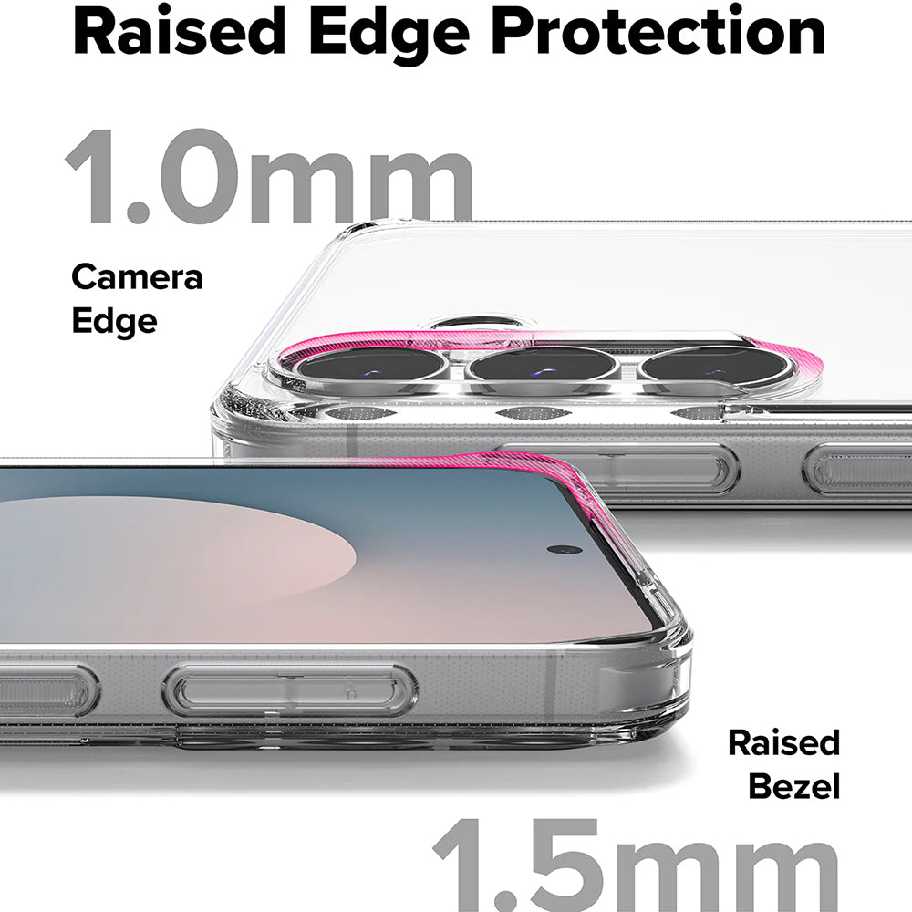 Husa pentru Samsung Galaxy S25 FE, Ringke, Fusion, Transparenta Mata