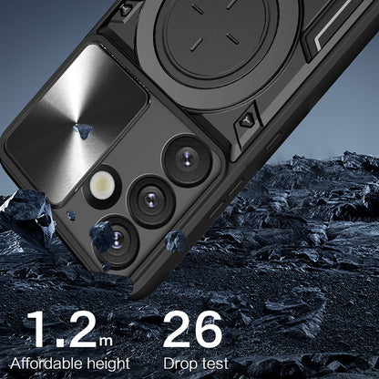 Husa pentru Samsung Galaxy S25 FE, Techsuit, CamGuard Pro, Albastra