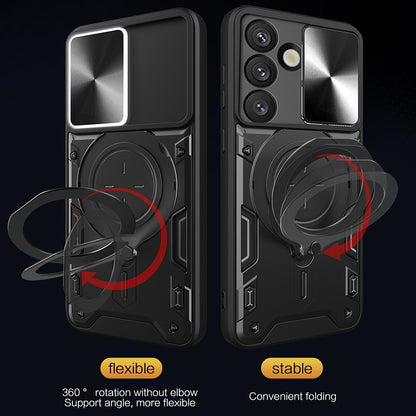 Husa pentru Samsung Galaxy S25 FE, Techsuit, CamGuard Pro, Mov