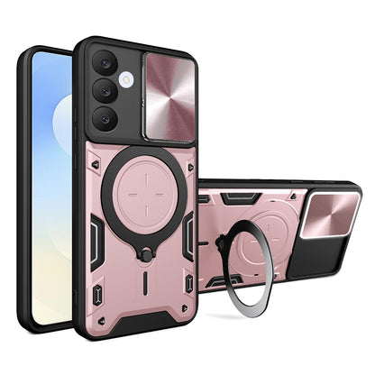 Husa pentru Samsung Galaxy S25 FE, Techsuit, CamGuard Pro, Roz