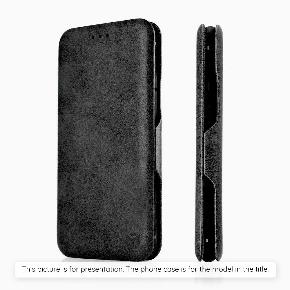 Husa pentru Samsung Galaxy S25 FE, Techsuit, Safe Wallet Plus, Neagra
