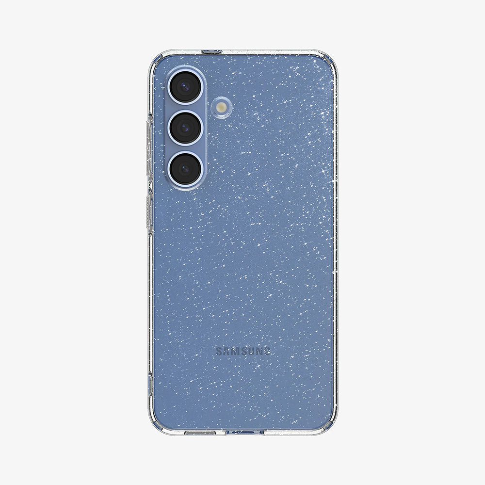 Husa pentru Samsung Galaxy S25+ S936, Spigen, Liquid Crystal Glitter, Transparenta
