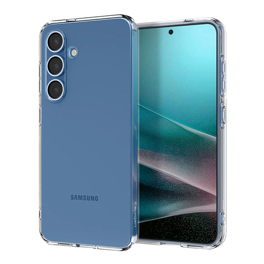 Husa pentru Samsung Galaxy S25+ S936, Spigen, Liquid Crystal, Transparenta