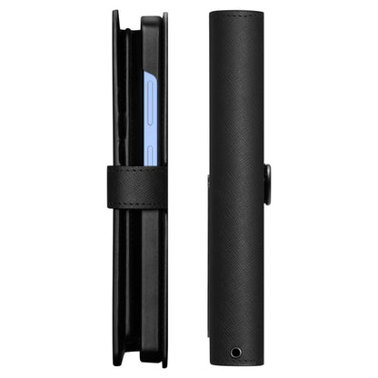 Husa pentru Samsung Galaxy S25+ S936, Spigen, Wallet S, Neagra ACS09125