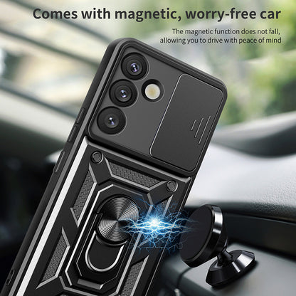 Husa pentru Samsung Galaxy S25+ S936, Techsuit, CamShield, Albastra