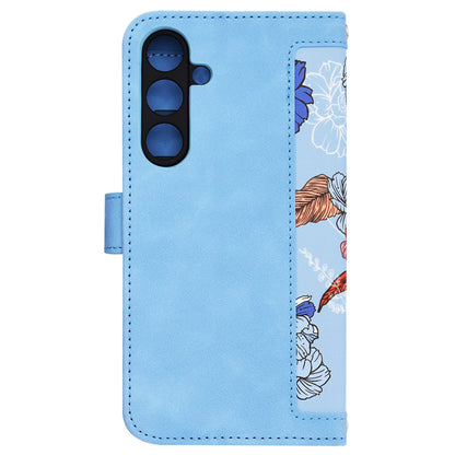 Husa pentru Samsung Galaxy S25+ S936, Techsuit, FlipCraft, Bleu