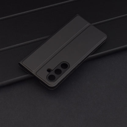 Husa pentru Samsung Galaxy S25+ S936, Techsuit, Magskin Book, Neagra