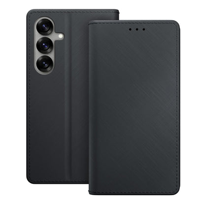 Husa pentru Samsung Galaxy S25 S931, 3MK, Wallet, Neagra