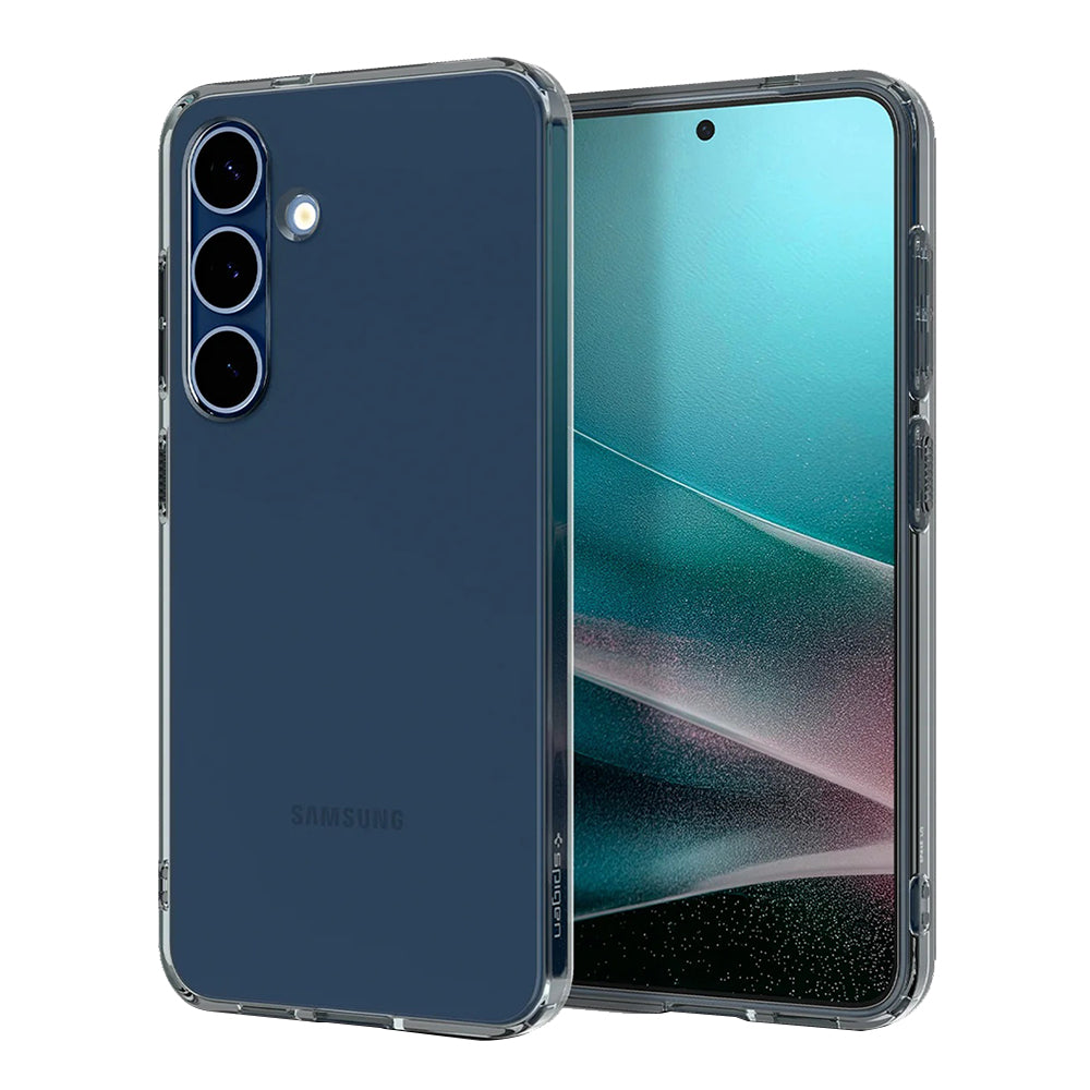 Husa pentru Samsung Galaxy S25 S931, Spigen, Liquid Crystal, Fumurie
