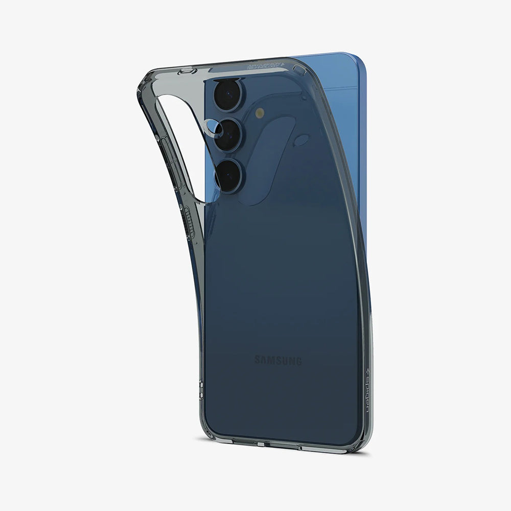 Husa pentru Samsung Galaxy S25 S931, Spigen, Liquid Crystal, Fumurie