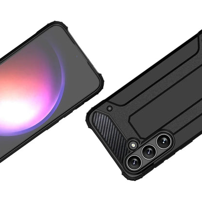 Husa pentru Samsung Galaxy S25 S931, Techsuit, Hybrid Armor, Neagra