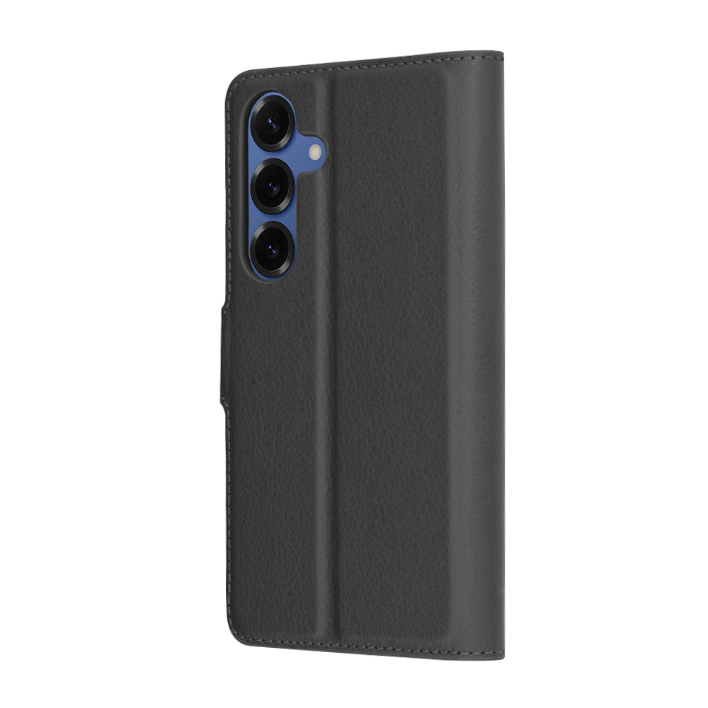 Husa pentru Samsung Galaxy S25 S931, Techsuit, Leather Folio, Neagra