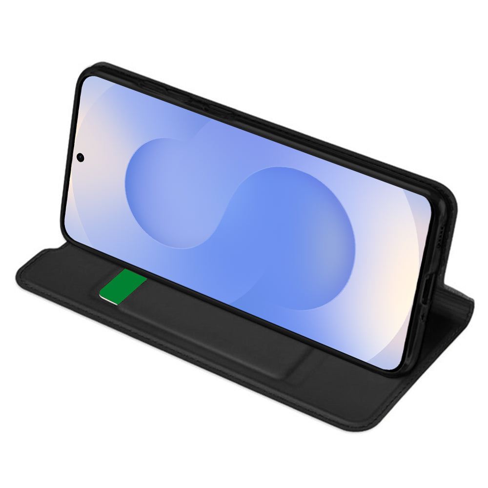 Husa pentru Samsung Galaxy S25 S931, Techsuit, Magskin Book, Neagra