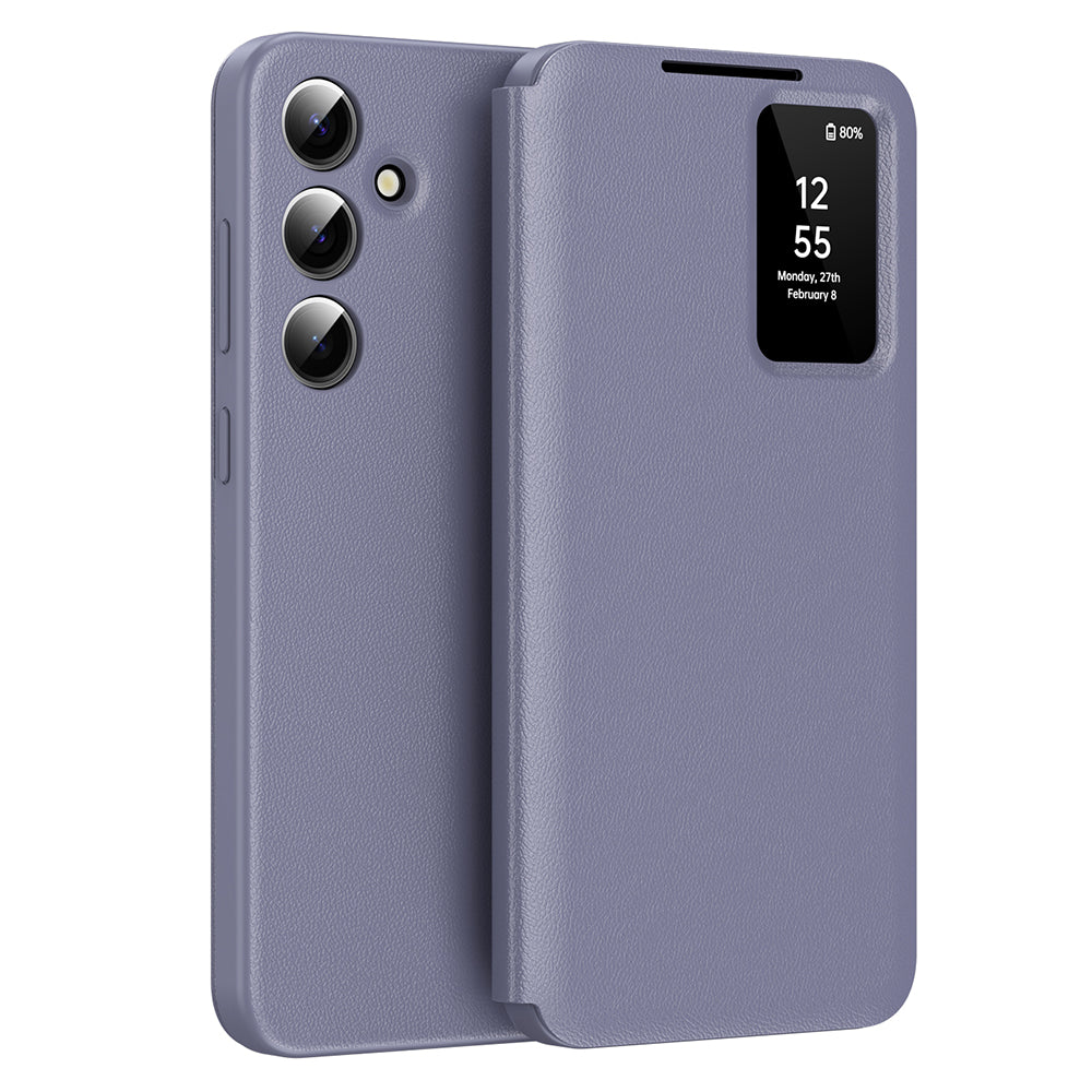 Husa pentru Samsung Galaxy S25 S931, Techsuit, SmartView, Mov