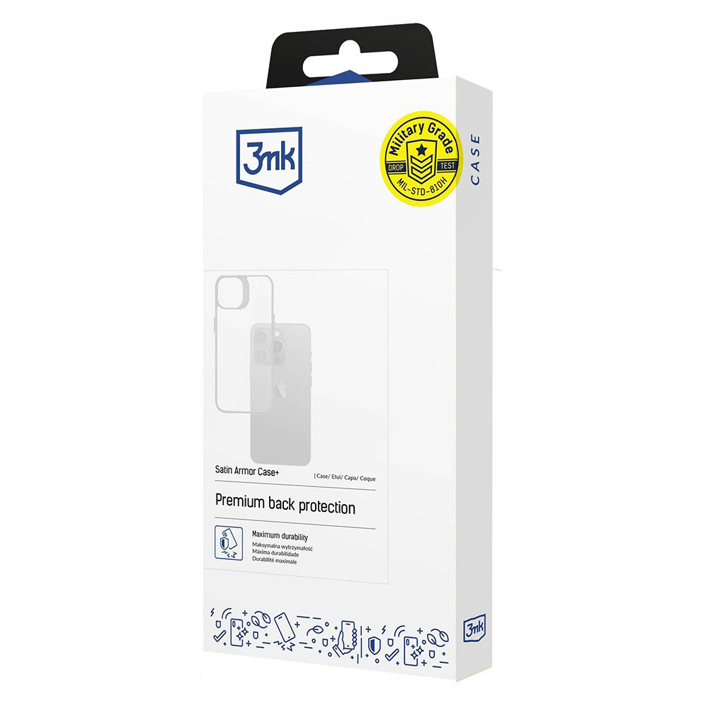 Husa pentru Samsung Galaxy S25 Ultra S938, 3MK, Armor, Transparenta