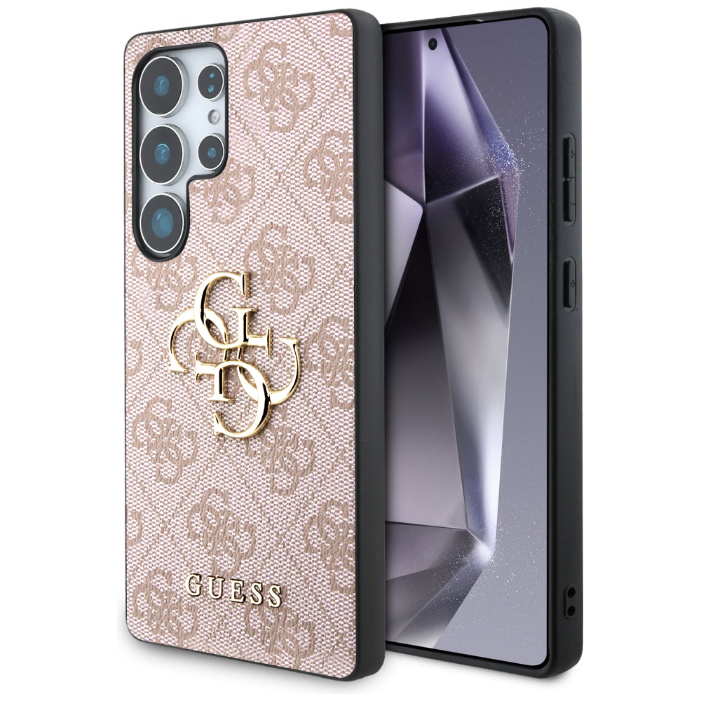Husa pentru Samsung Galaxy S25 Ultra S938, Guess, 4G Big Logo, Roz